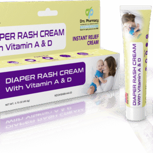 Diaper Rash Cream W/ Vitamin A & D